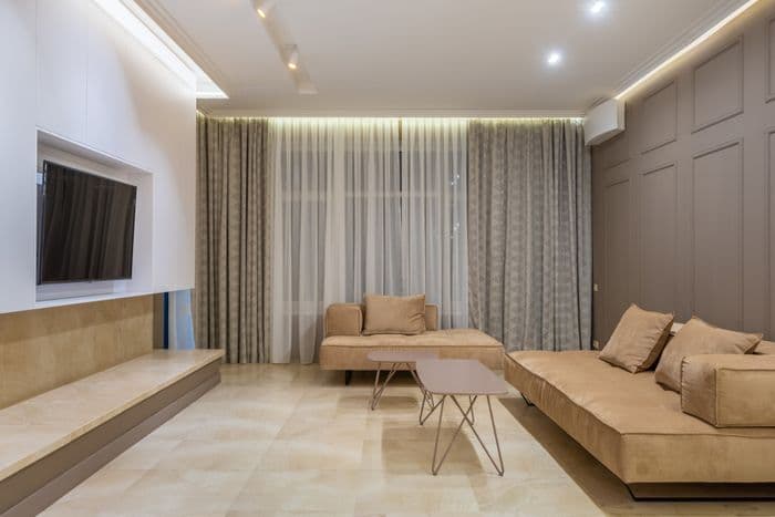 Bright interior with natural light